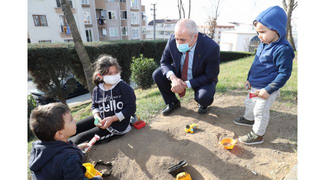 Gebzeli çocuklar Başkan Amcalarıyla vakit geçirdi