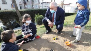 Gebzeli çocuklar Başkan Amcalarıyla vakit geçirdi