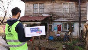Gönüller kazanılıyor, evlere sıcak yemek gidiyor