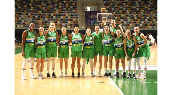 Kadınlar Basketbol Süper Ligi: İzmit Belediyespor: 113 - Samsun Canik Belediye: 47