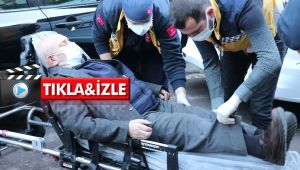 Otomobilin çarptığı yaşlı adam yaralandı
