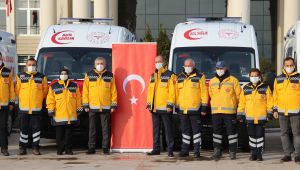 Sağlık hizmetlerine 30 yeni ambulans desteği