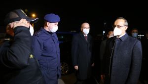 Vali Yavuz’dan görev başındaki ekiplere ziyaret
