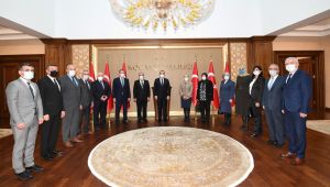 Vali Yavuz, il ve ilçe nüfus müdürlerini kabul etti