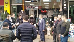 YRP Gebze esnafın derdi ile dertleniyor
