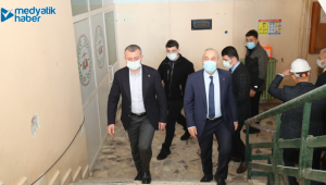 Başkanlar eski adliye binasında