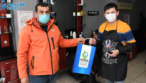 Berber ve kuaförlere hijyen seti