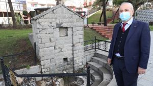 Büyükgöz tarihi çeşmeyi inceledi!