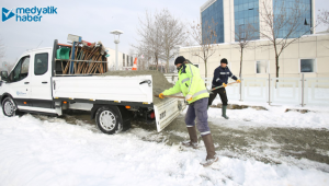 Büyükşehir, buzlanmaya karşı her sabah sahada