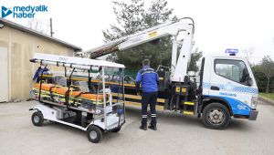 Büyükşehir'den KOÜ'ye elektrikli ambulans desteği!