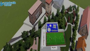 Cumhuriyet parkı yenileniyor