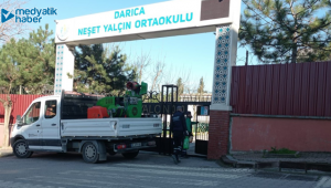 Darıca'da okullar ilaçlandı