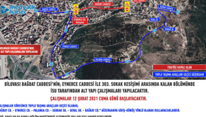  Dilovası’nda geçici güzergah düzenlemesi