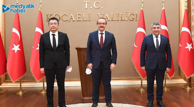 Dilovası Vali Yavuz'u davet etti!