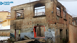 Eskihisar’da çıkan yangında piknik tüpleri patladı