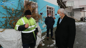 Evi yanan Gazi'ye Büyükgöz'den destek!