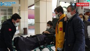 Evine giderken köpek saldırısına uğradı!