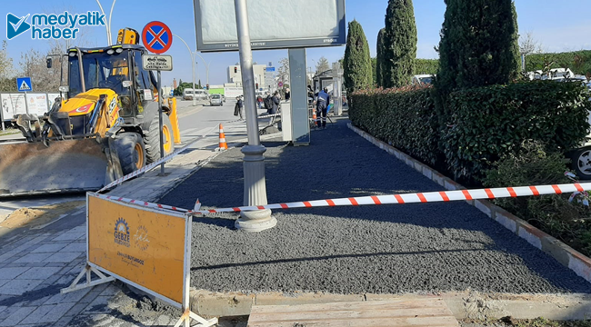 Fen işlerinden hafta sonu mesaisi