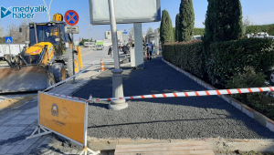 Fen işlerinden hafta sonu mesaisi