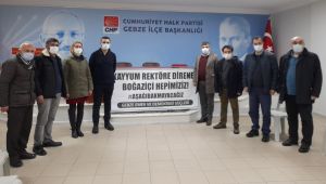Gebze Demokrasi Güçleri destek verdi!