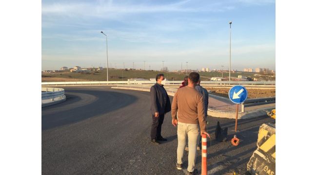 Gebze Kaymakamı o yolu yerinde inceledi