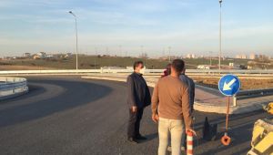 Gebze Kaymakamı o yolu yerinde inceledi