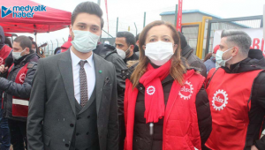 Gelecek’den Baldur işçisine destek!