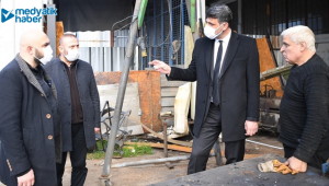 Kocaman’ın sanayi sitesi turu