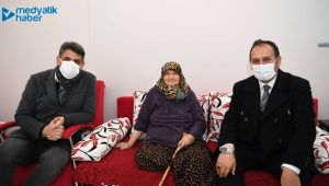 Kocaman Şazimet Teyzeyi yalnız bırakmadı