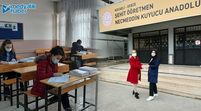 Öğrencilerin testlerle yüzü güldü!