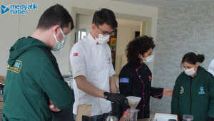Özel öğrencilere barista eğitimi