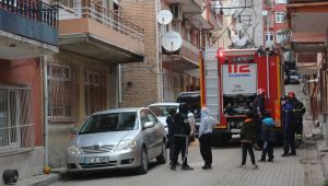 Sobada patlayan pil itfaiyeyi alarma geçirdi