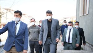 Akşemseddin Cami çalışmalarını inceledi