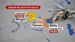 Askeri helikopter düştü: 11 şehit