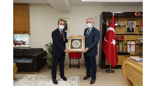 Başkan Aygün, Çakmak’ı Ağırladı