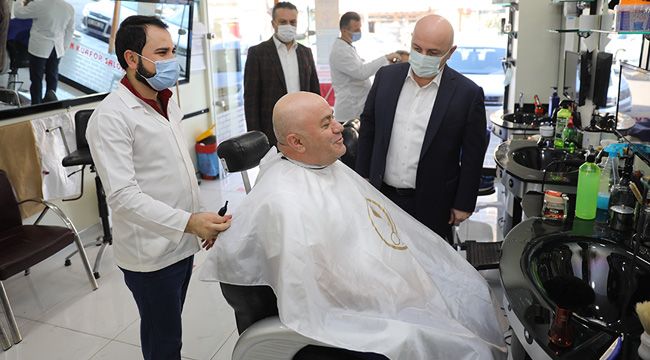 Başkan Bıyık’tan esnaf ziyaretleri