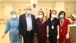 Başkan Büyükgöz’den Tıp Bayramı ziyaretleri