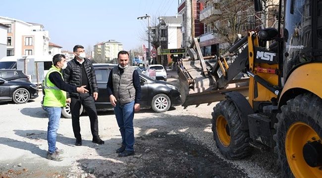 Başkan Kocaman, çalışmaları yerinde inceledi