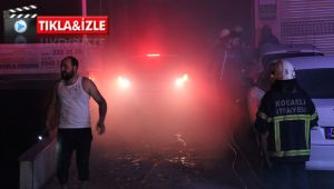 Bekçinin dikkati tamirhaneyi kül olmaktan kurtardı