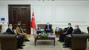 Bıyık, Bakan Soylu’yu ziyaret etti