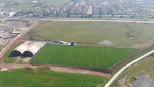 Boş araziyi dev spor tesisine dönüştürdüler