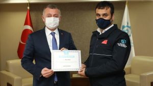 Büyükakın’dan kahraman sürücüye teşekkür