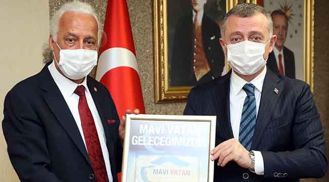 Büyükakın, Vatan Partisi’ni konuk etti