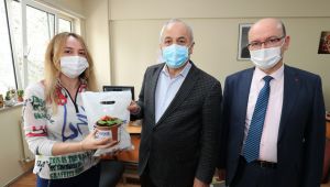 Büyükgöz’den İlçe Sağlık’a Tıp Bayramı Ziyareti