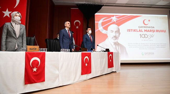 Çayırova Meclisi’nde 100. yıl coşkusu