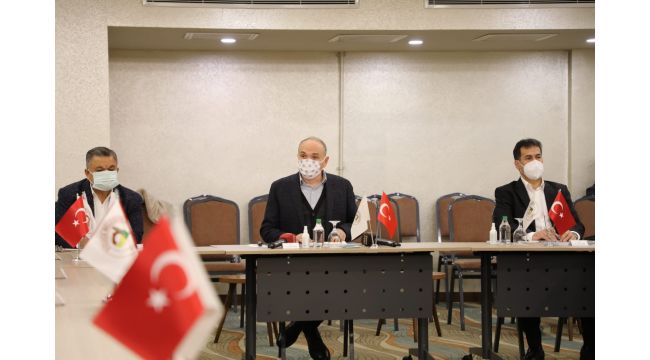 Cemil Yaman 5 ilin belediye başkanı ile buluştu