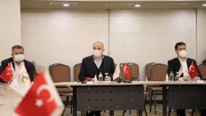 Cemil Yaman 5 ilin belediye başkanı ile buluştu