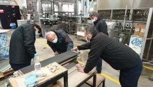 Çenesuyu’nda Makineler Bakımdan Geçti