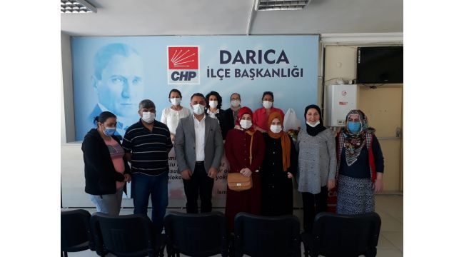 CHP Darıca’dan üye çalışmaları!