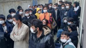 Darıca’da 90 kaçak göçmen yakalandı!